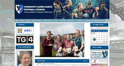 Desktop Screenshot of connachtladiesgaelic.com